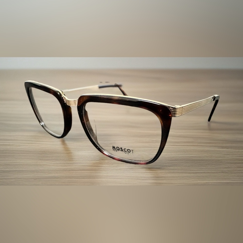 Moscot Klug Frame Eyewear Burnt Tortoise 52-18-147 Sunglasses